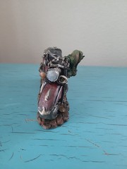 Vintage 1949 Motorcycle Resin Replica Figurine Popular Impots