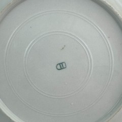 Neoclassical Antique Royal Vienna Porcelain Cabinet Plate Beehive Mark