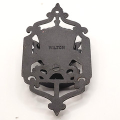 Wilton Match Safe Open Cast Iron Fluted Urn Style Matchstick Holder Patio Hearth