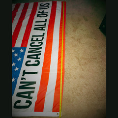 Tom MacDonald Signed Flag “Can’t Cancel All of Us” | Rare Autographed Limited