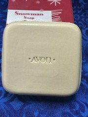 Avon Snowman Soap (2002) And Village Bath Pink Bubblegum Super Soap (1975)