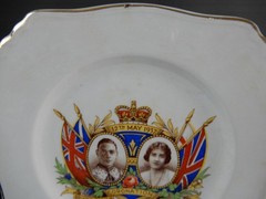 Royal Winton 12TH May 1937 Coronation King George VI & Queen Elizabeth Plate
