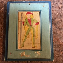 (8) Very Rare Italian Artisan Antiqued Florentine Plaques Size Approx 8×6 & 6×5