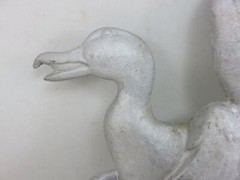 Unbranded Aluminum Metal DUCKS Plaque Wall Hanging Vintage