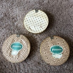 3 small Florentia hand made in Italy pictures victorian