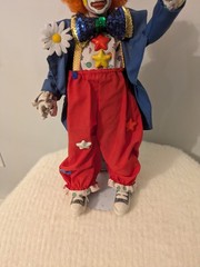 Vtg Gorgeous 1970’S-1980’S Danbury Mint Twinkles The Circus Porcelain Clown