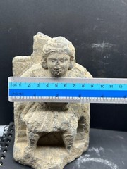 Museum Pice Un Touch Ancient Indo Greek Ghandhra Artifact Old Statue Figured