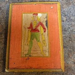 (8) Very Rare Italian Artisan Antiqued Florentine Plaques Size Approx 8×6 & 6×5