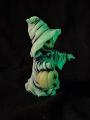 Neil Eyre Designs Halloween Horror Pumpkin Reaper Man Trick and Treat Glow Dark
