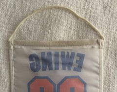 NY KNICKS PATRICK EWING BANNER SGA MSG RETIREMENT NUMBER #33 NBA BASKETBALL