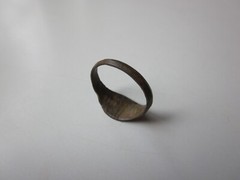 very rare ancient Viking engraved bronze ring. IX – X AD.