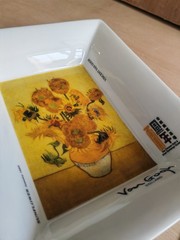 Vincent Van Gogh Sunflowers Bowl/Plate/dish/ashtray museum Amsterdam trinket