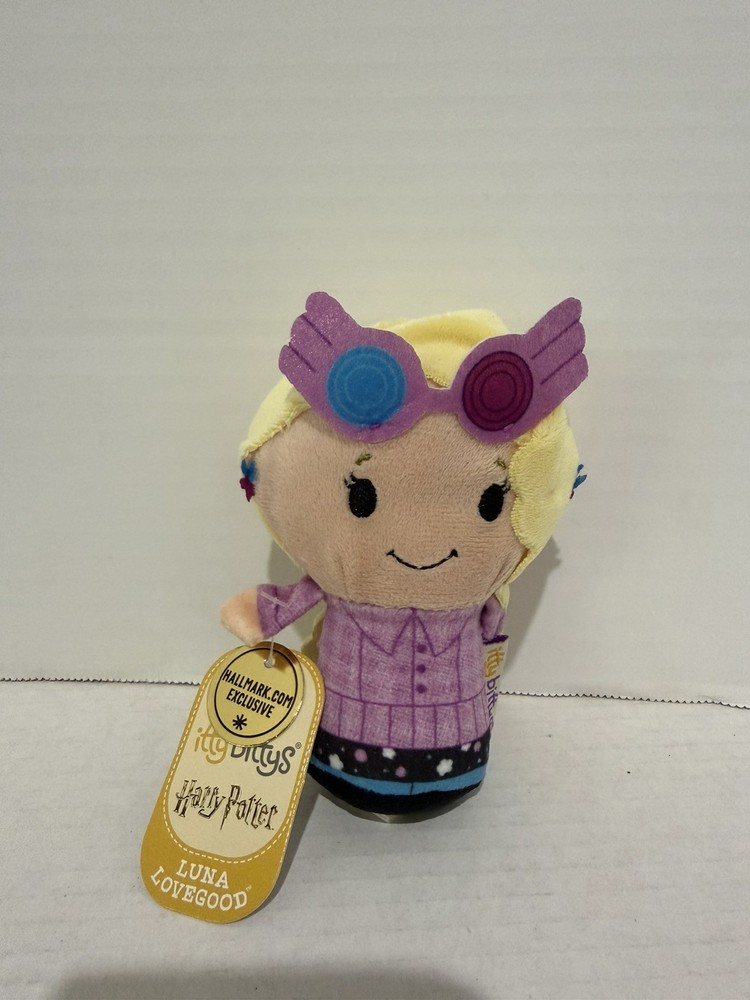 Hallmark Itty Bittys – LUNA LOVEGOOD Harry Potter RARE NWT 4″ Plush Stuffed Toy