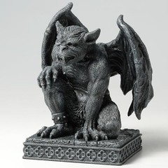 Veronese 5.75″ Kneeling Gargoyle Polyresin Collectible Sculpture Gothic Decor
