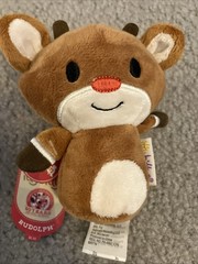 NEW Hallmark Itty Bittys Rudolph the Red Nosed Reindeer Bumble 50 Years Plush