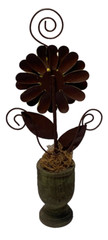 Sunflower Note/Photo Holder approx 9″ tall