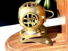 Rolex At One With The Sea Goodwood Shop Window Advertising Display Divers Helmet