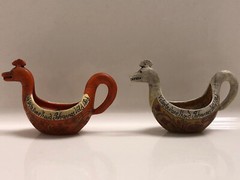 LOT 2 Candy Design Norway Viking Ship Danish Nordic Head Boat Ocean Sea Vintage