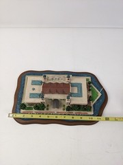 RARE Danbury Mint NYC Ellis Island New York City Replica Original Box & Papers