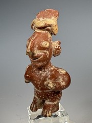 Pre-Columbian West Mexico Jalisco Terracotta Female Figure ca. 300 BCE-300 CE