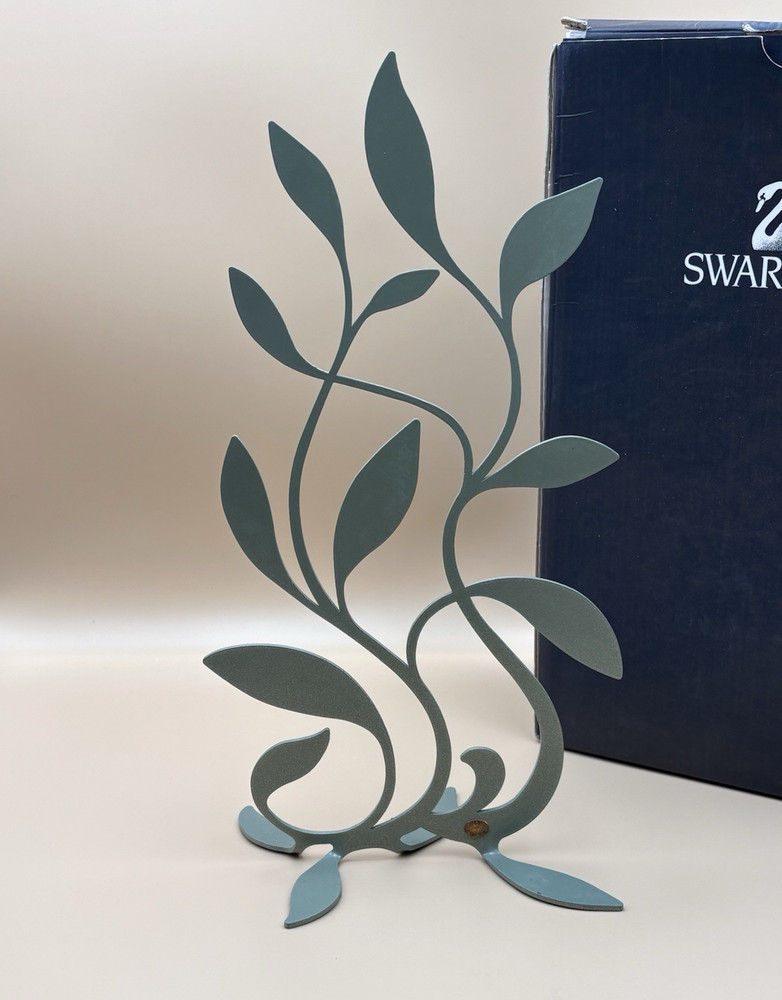 Retired Daniel Swarovski Crystal Paradise Vine Display Stand # 247807 Medium