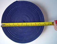 ONE VINTAGE COTTON BELT ROLL ***** UN ANCIEN ROULEAU DE CEINTURE DE COTON
