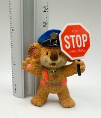 Carlton Cards Heirloom Koala Cop Police Officer Ornament 2000