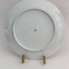 Neoclassical Antique Royal Vienna Porcelain Cabinet Plate Beehive Mark