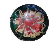 Small Trinket Dish Mid Century Enamel On Copper By Gouliermis Of Greece