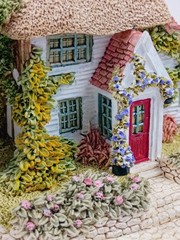 Lilliput Lane “Gardners Cottage”, Collectors Club Special, United Kingdom. 1991.