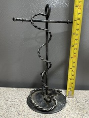 Rare & Vintage Free Standing Metal Nautical Decor Or Watch/Bracelet Holder EUC