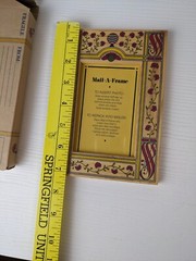 Vintage Avon Mail A Frame w/packaging