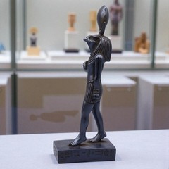 Ancient Egyptian Antique God Ra Statue Supreme Sun God of Creation Pharaonic BC