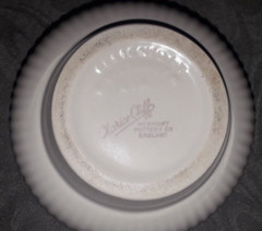 Clarice Cliffe Modernist MCM Footed Bowl Small Jardiniere by R.Y Goodden RARE