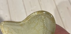 Sugar Boo & Co Butterfly Trinket Dish Everything Is Possible gold & white design