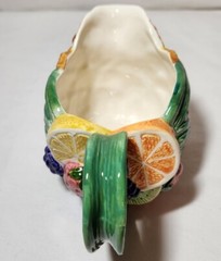 Fitz and Floyd 1994 FRUIT TANGO 10 oz Pineapple Creamer Sauce Serving Piece