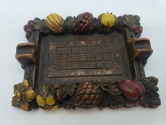 RARE Vintage 1940’s Syroco Wood Cornucopia Ashtray