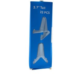22 PCS Mini Acrylic Easel Stand Clear Plastic Display Holder 2.7″ Card Holder