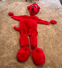scholastic clifford the big red dog costume
