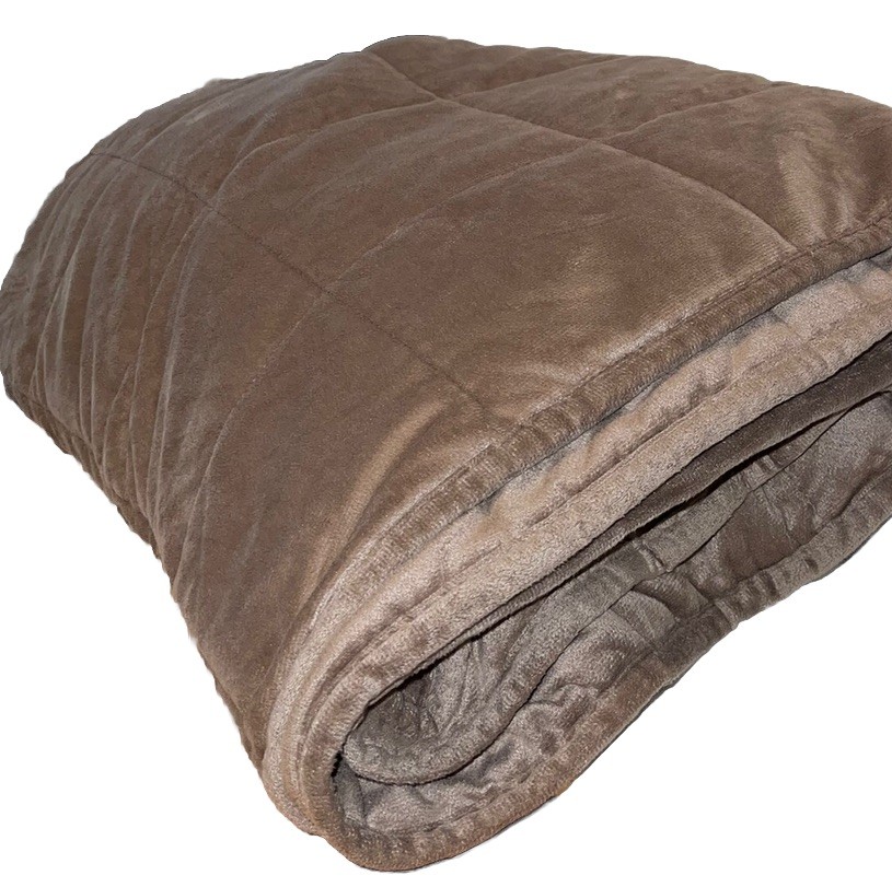 Heavy Weighted Blanket Thick Comforter Sensory Blanket 48×72″ 15 lbs Fun
