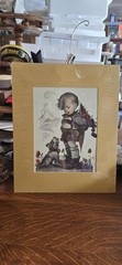 Hummel Wall Art Matted Unframed Print Ars Edition Art Is 10.5X7.5″ Matt 16X13″