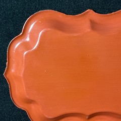 19th Century Japanese Paper Mache Tole Tray 24k Gold Trim 1800’s Estate Find