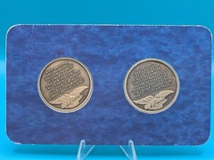 The Whittnauer Mint First Transcontinental Jet Flight Inauguration John Kennedy