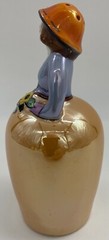 Vintage Noritake Art Deco Lustre Lady Shaker Japan 1900-1940