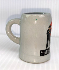 Vintage Porcelain Miniature Stein Mug Lucerne Switzerland Souvenir 2.0″