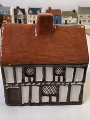 Mudlen End Studio Felsham Suffolk Pottery Miniature House Cottage Tudor Style