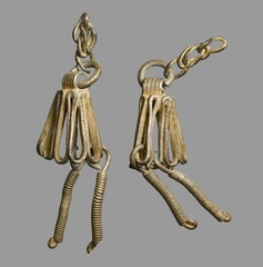 Certified Viking Age Solid Silver Tassel Pendant (800–1050 AD) German Find 55mm