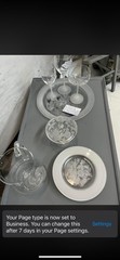 Crystal Etched Avon Hummingbird 1980 Collection Lot Of 45 Pieces Made in France