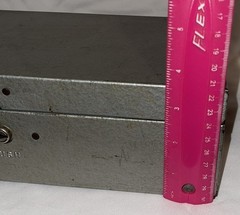 Vintage Metal Steel Storage Box No Key