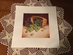 Longaberger Richard Cowdrey Exclusive Fruit Prints – Set of 3 – Unframed